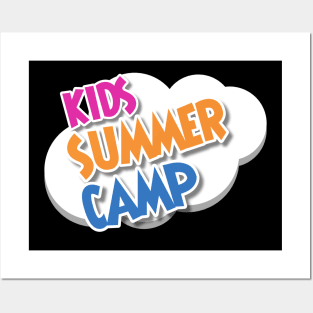 Kids Summer Camp Adventure Posters and Art